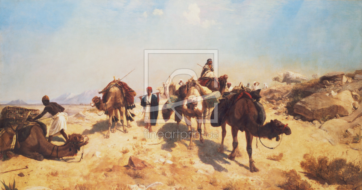 Bild-Nr.: 31001629 Crossing the Desert erstellt von Gerome, Jean Leon