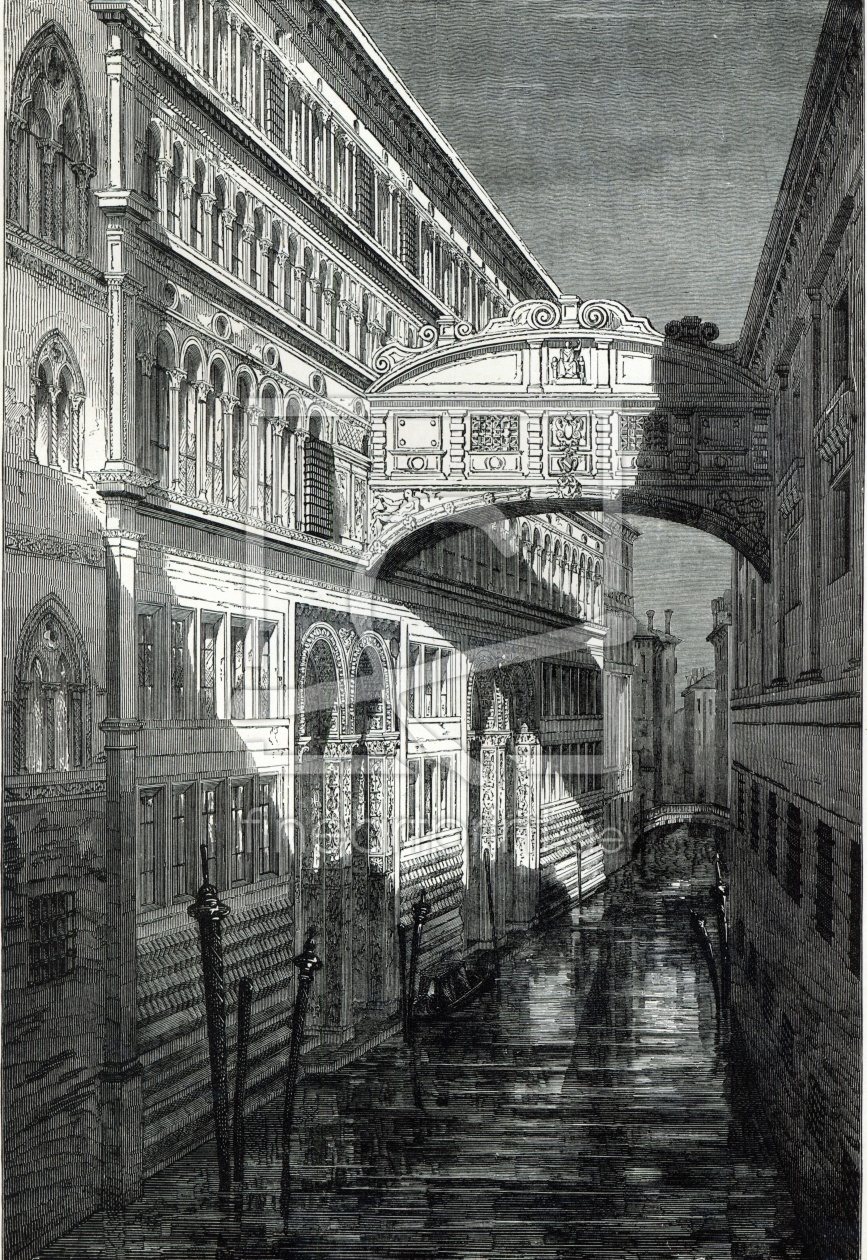 Bild-Nr.: 31001688 Bridge of Sighs, Venice Bild-Nr.: 31001688 Bridge of Sighs, Venice erstellt von Therond, Emile Theodore