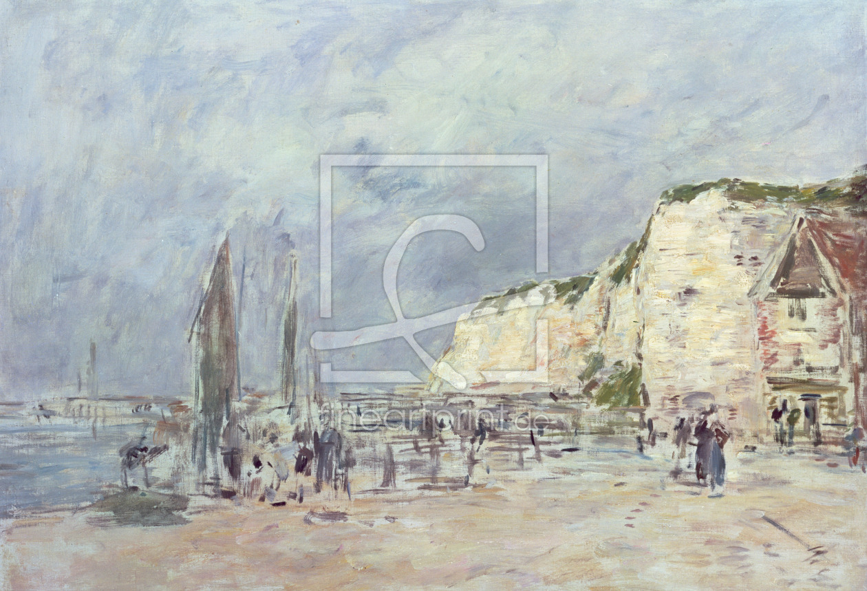 Bild-Nr.: 31001697 The Cliffs at Dieppe and the 'Petit Paris' Bild-Nr.: 31001697 The Cliffs at Dieppe and the 'Petit Paris' erstellt von Boudin, Eugene Louis