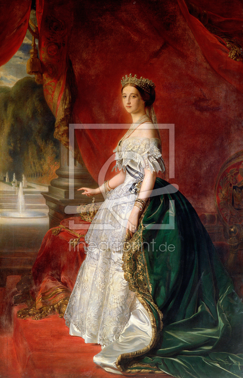 Bild-Nr.: 31001774 Portrait of Empress Eugenie of France erstellt von Anonyme Künstler