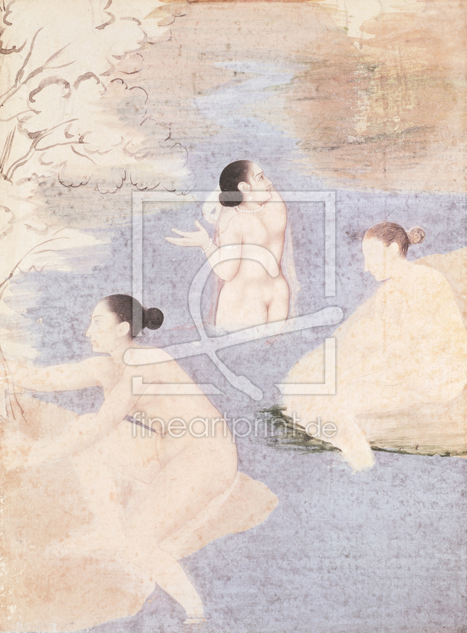 Bild-Nr.: 31001788 Three Bathers Bild-Nr.: 31001788 Three Bathers erstellt von Anonyme Künstler