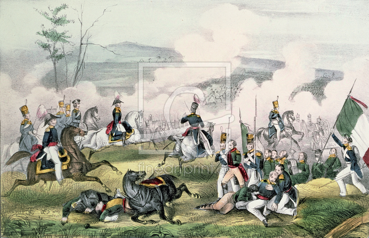 Bild-Nr.: 31001848 The Battle of Palo Alto, California, 8th May 1846 erstellt von Anonyme Künstler