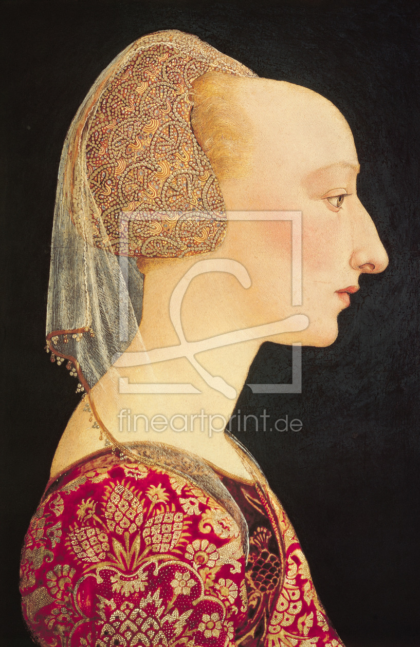 Bild-Nr.: 31001858 Portrait of a Lady in Red, 1460-70 erstellt von Anonyme Künstler