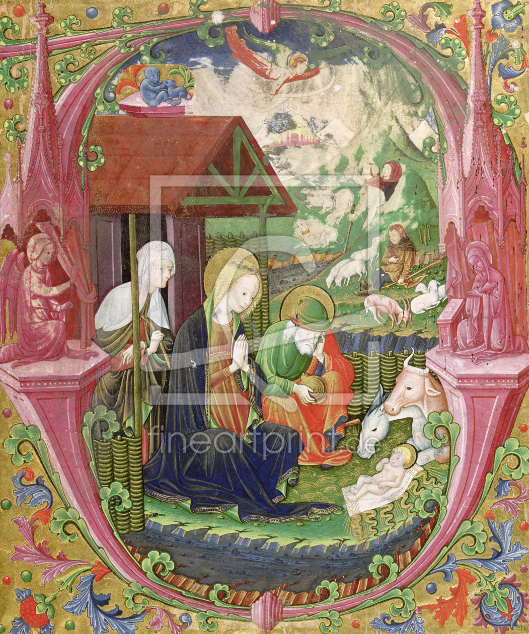 Bild-Nr.: 31001861 The Nativity, Northern Italian School erstellt von Anonyme Künstler