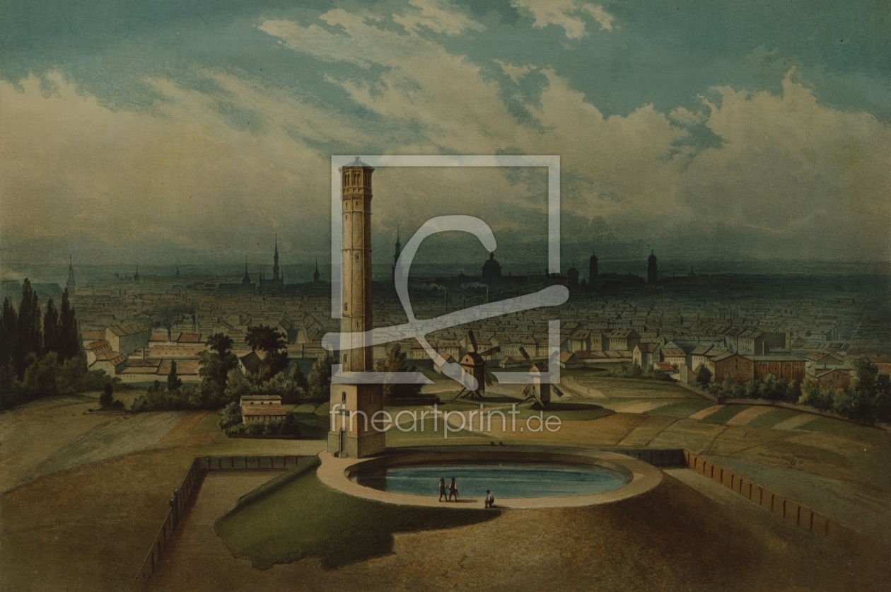 Bild-Nr.: 31001866 Berlin waterworks, c.1860 erstellt von Anonyme Künstler