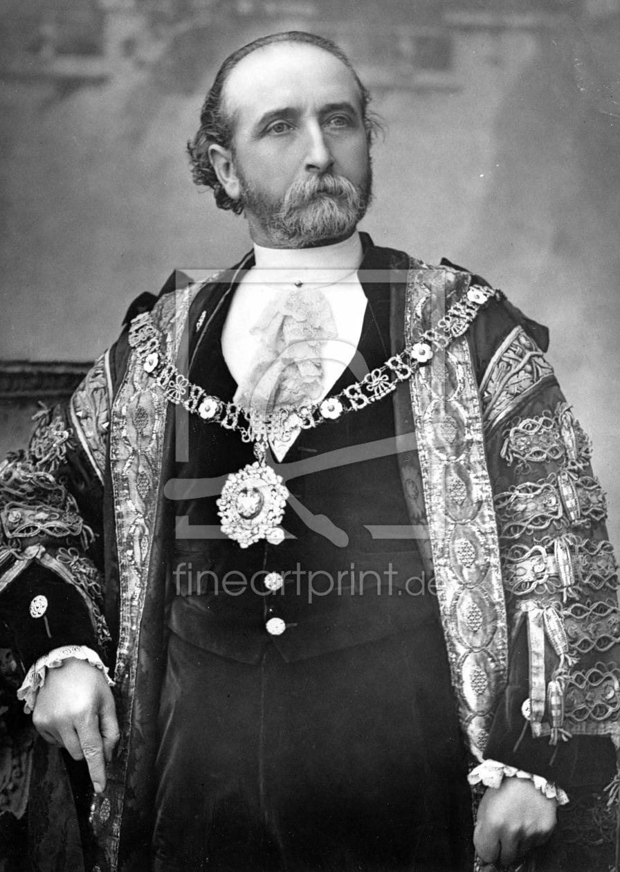 Bild-Nr.: 31001887 Sir James Whitehead, Lord Mayor of London, c.1888-9 erstellt von Unbekannte Fotografen