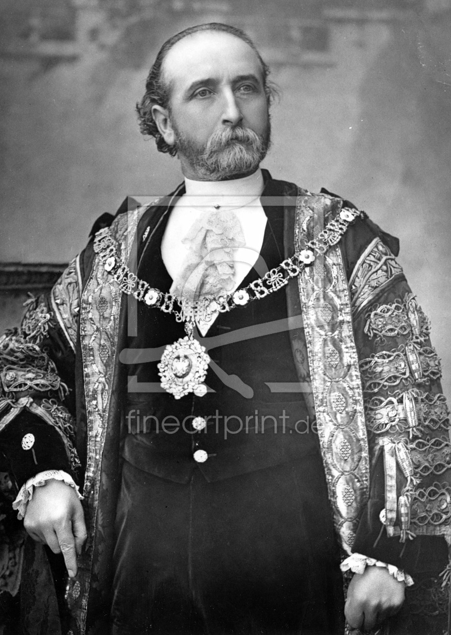 Bild-Nr.: 31001887 Sir James Whitehead, Lord Mayor of London, c.1888-9 Bild-Nr.: 31001887 Sir James Whitehead, Lord Mayor of London, c.1888-9 erstellt von Unbekannte Fotografen