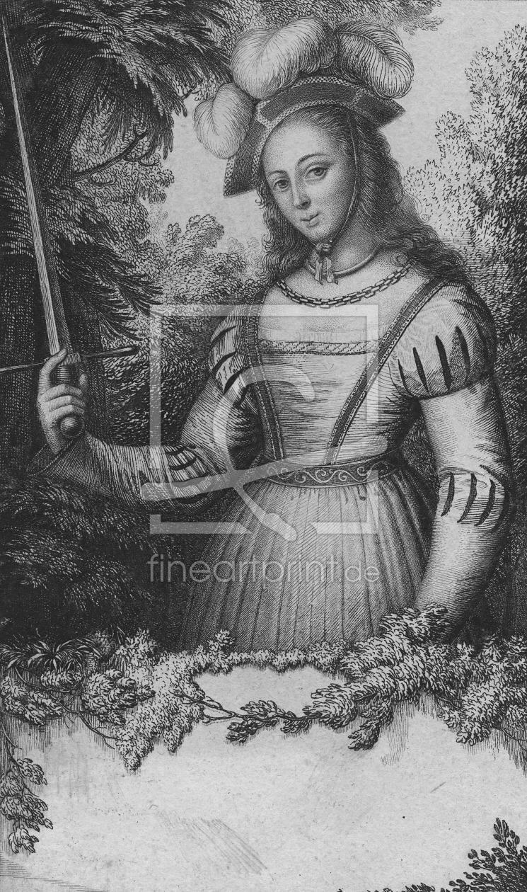 Bild-Nr.: 31001911 Portrait of Joan of Arc erstellt von Anonyme Künstler