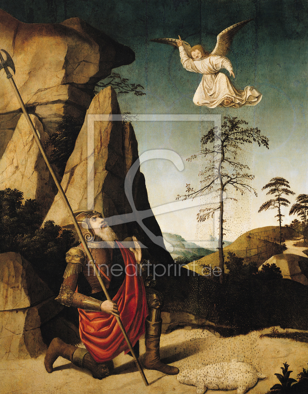 Bild-Nr.: 31001923 Gideon and the Fleece, c.1490 erstellt von Anonyme Künstler