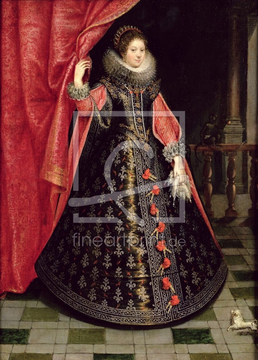 Bild-Nr.: 31001931 Portrait presumed to be Henrietta Maria of France , after 1625 erstellt von Anonyme Künstler