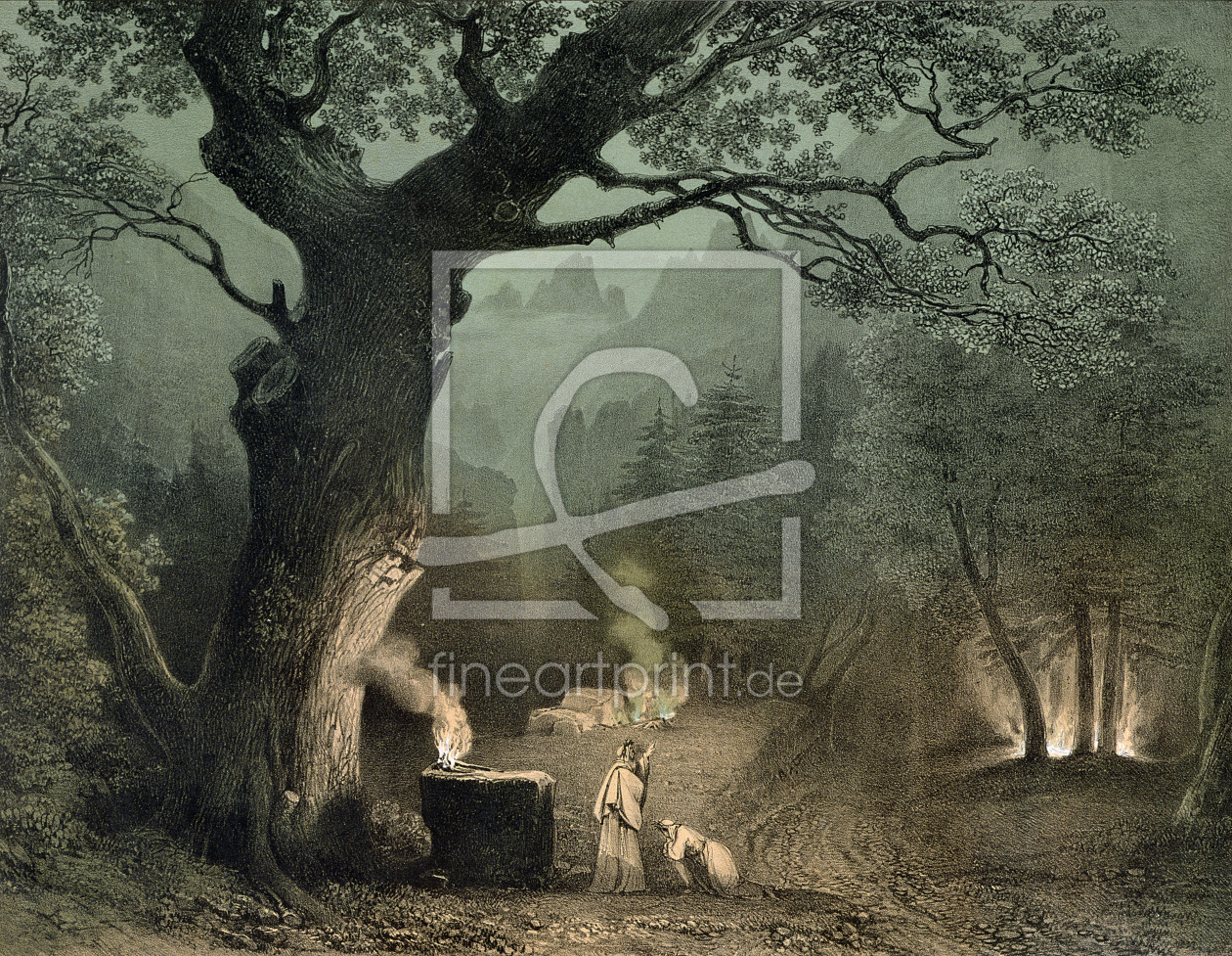 Bild-Nr.: 31001951 The Sacred Grove of the Druids, from the opera 'Norma' by Vincenzo Bellini Bild-Nr.: 31001951 The Sacred Grove of the Druids, from the opera 'Norma' by Vincenzo Bellini erstellt von Anonyme Künstler