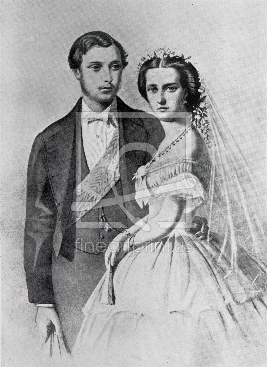 Bild-Nr.: 31001982 King Edward and Queen Alexandra at the time of their marriage erstellt von Anonyme Künstler