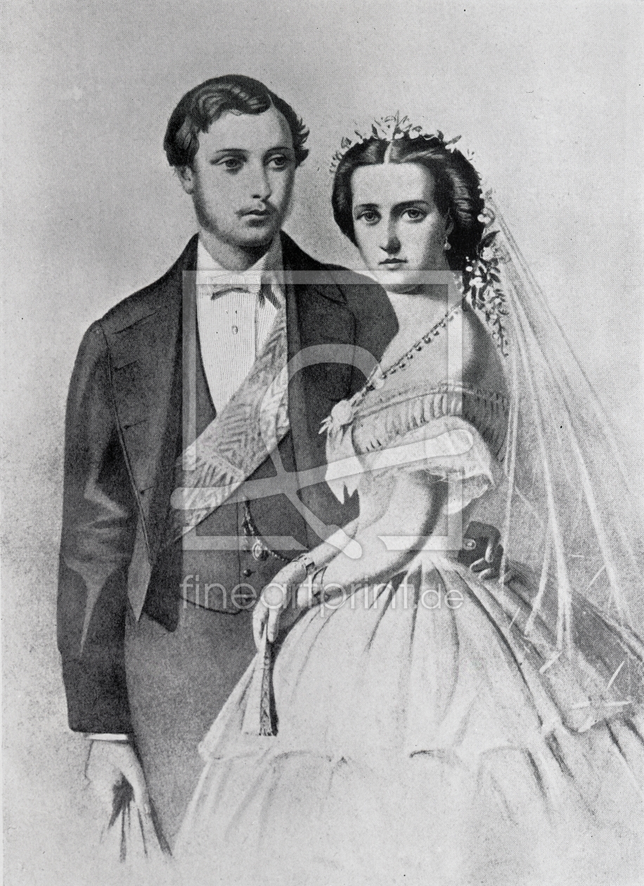 Bild-Nr.: 31001982 King Edward and Queen Alexandra at the time of their marriage Bild-Nr.: 31001982 King Edward and Queen Alexandra at the time of their marriage erstellt von Anonyme Künstler