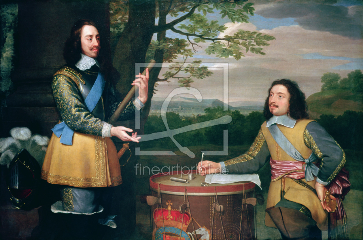 Bild-Nr.: 31002007 Portrait of Charles I and Sir Edward Walker erstellt von Anonyme Künstler