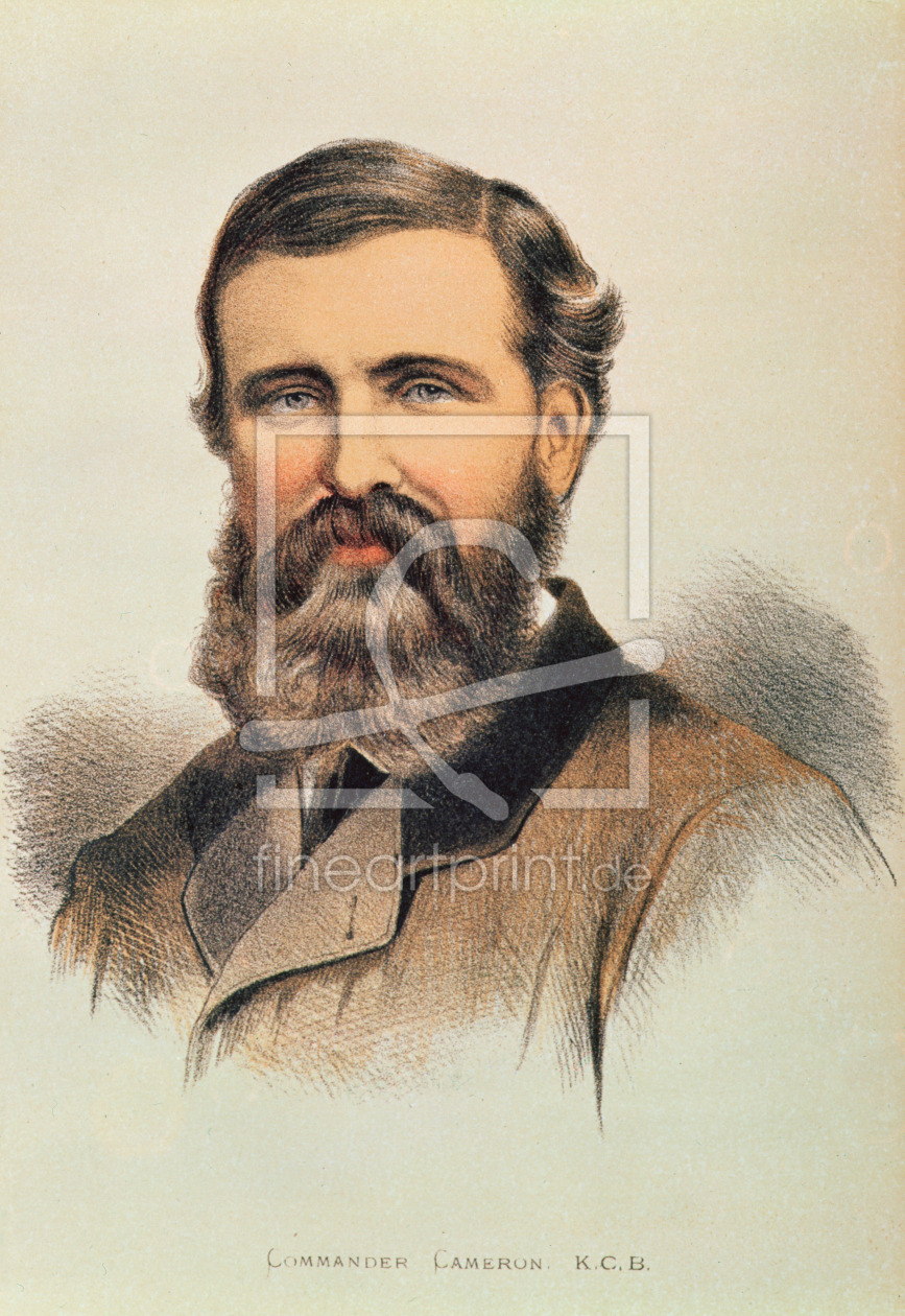 Bild-Nr.: 31002009 Portrait of Verney Lovett Cameron , English explorer erstellt von Anonyme Künstler