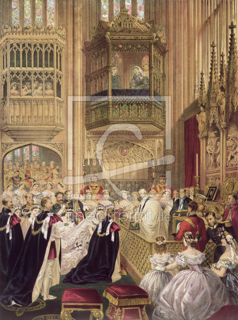 Bild-Nr.: 31002014 The Marriage of Edward VII Prince of Wales to Princess Alexandra of Denmark, St. erstellt von Anonyme Künstler