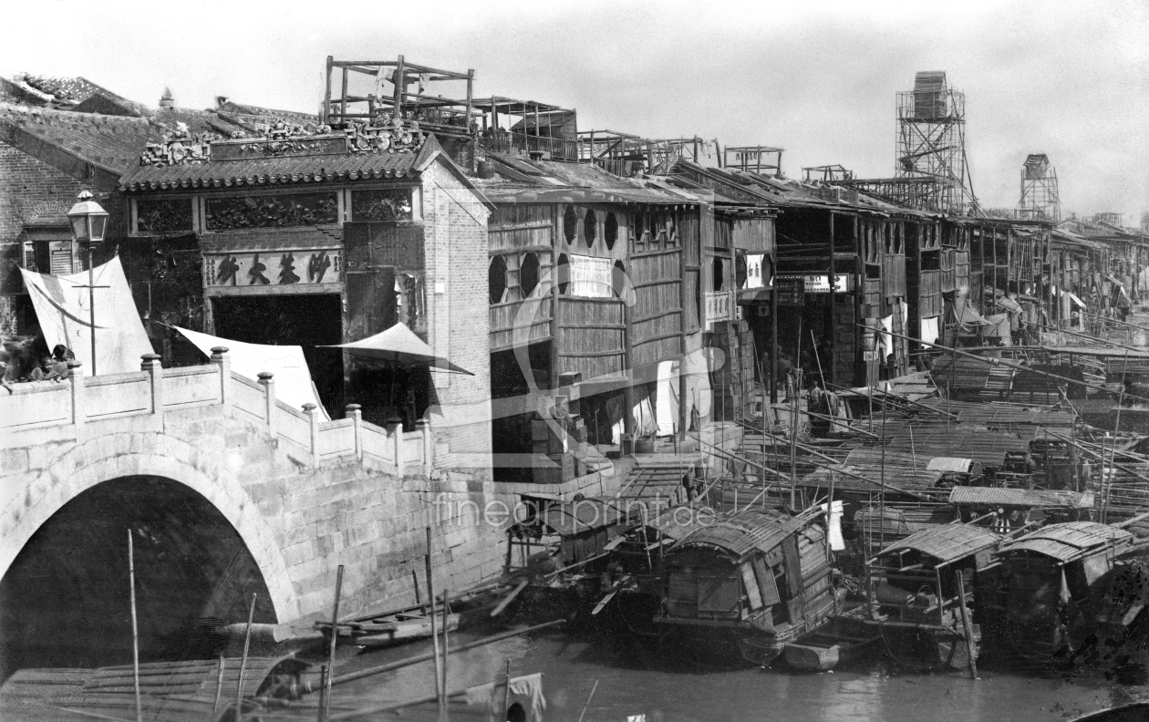 Bild-Nr.: 31002051 View of Canton, China, c.1900 erstellt von Unbekannte Fotografen