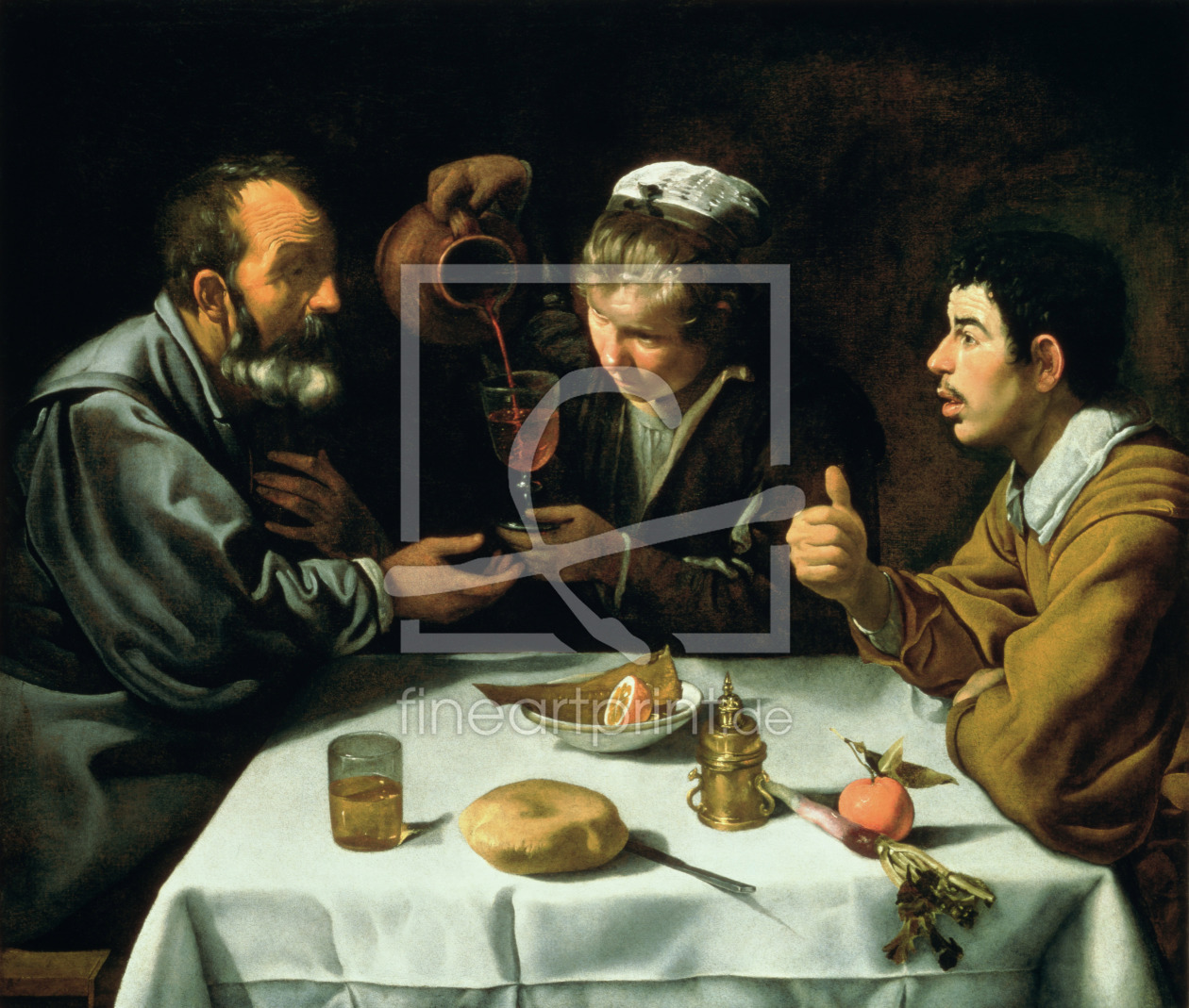 Bild-Nr.: 31002072 The Lunch, 1620 Bild-Nr.: 31002072 The Lunch, 1620 erstellt von Velazquez, Diego Rodriguez de Silva y