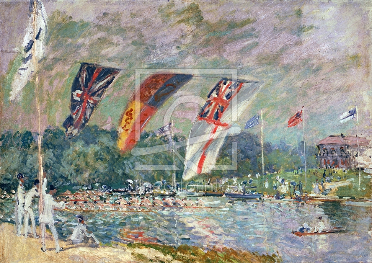 Bild-Nr.: 31002099 Regatta at Molesey, 1874 erstellt von Sisley, Alfred