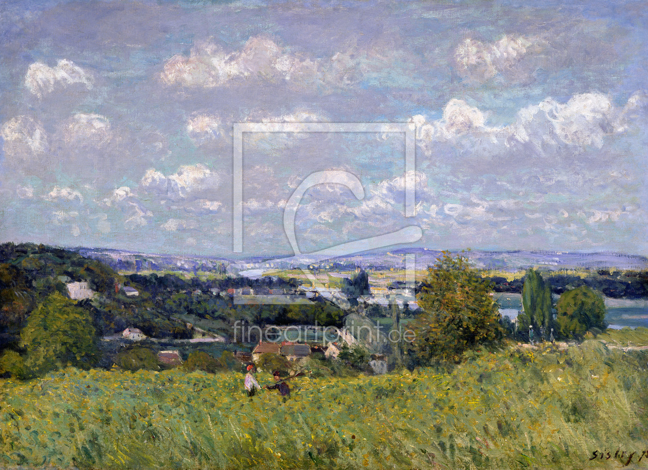 Bild-Nr.: 31002113 The Valley of the Seine at Saint-Cloud, 1875 erstellt von Sisley, Alfred