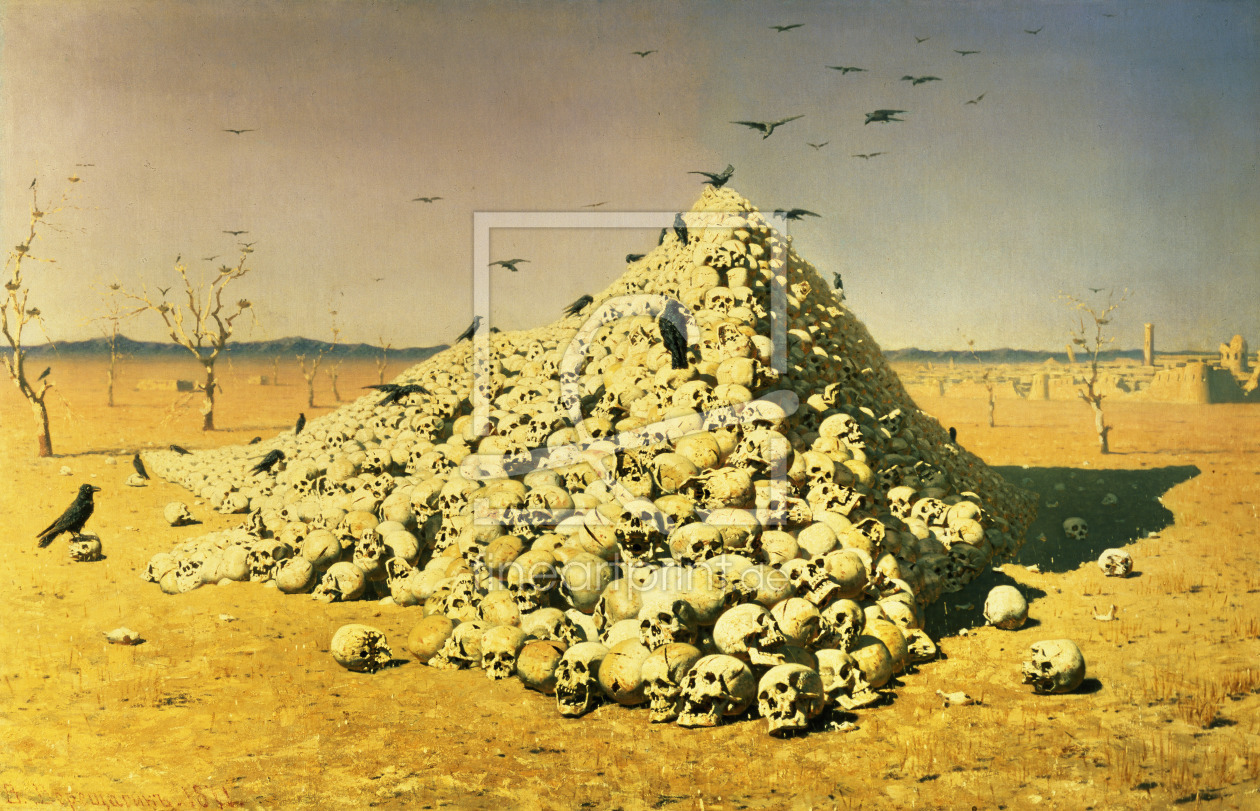 Bild-Nr.: 31002128 An Allegory of the 1871 War, 1871 erstellt von Vereshchagin, Vasili Vasilievich