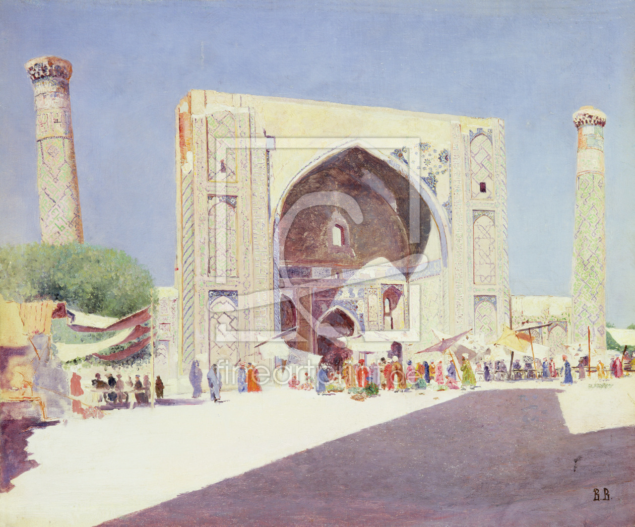 Bild-Nr.: 31002130 Samarkand, 1869-71 erstellt von Vereshchagin, Vasili Vasilievich