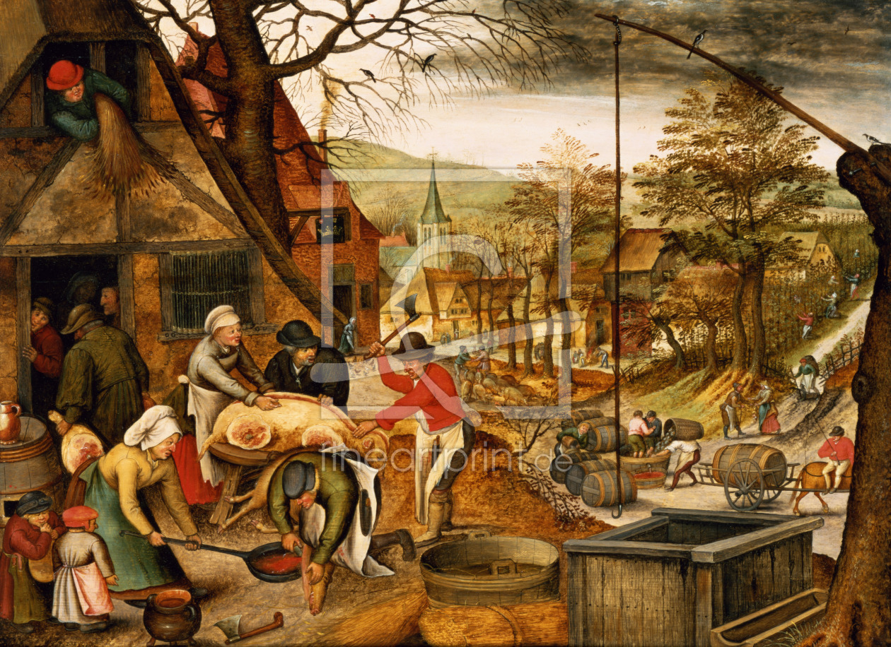 Bild-Nr.: 31002138 Allegory of Autumn erstellt von Brueghel, Pieter the Younger
