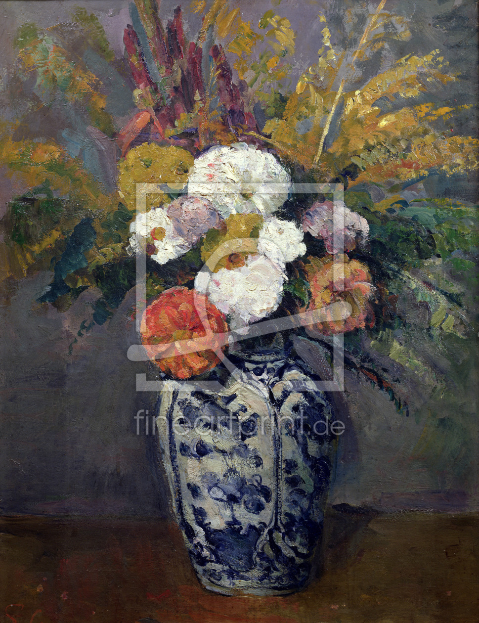 Bild-Nr.: 31002174 Dahlias, c.1873 erstellt von Cezanne, Paul