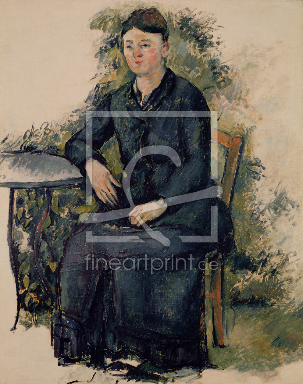 Bild-Nr.: 31002176 Madame Cezanne in the Garden, 1880-82 erstellt von Cezanne, Paul