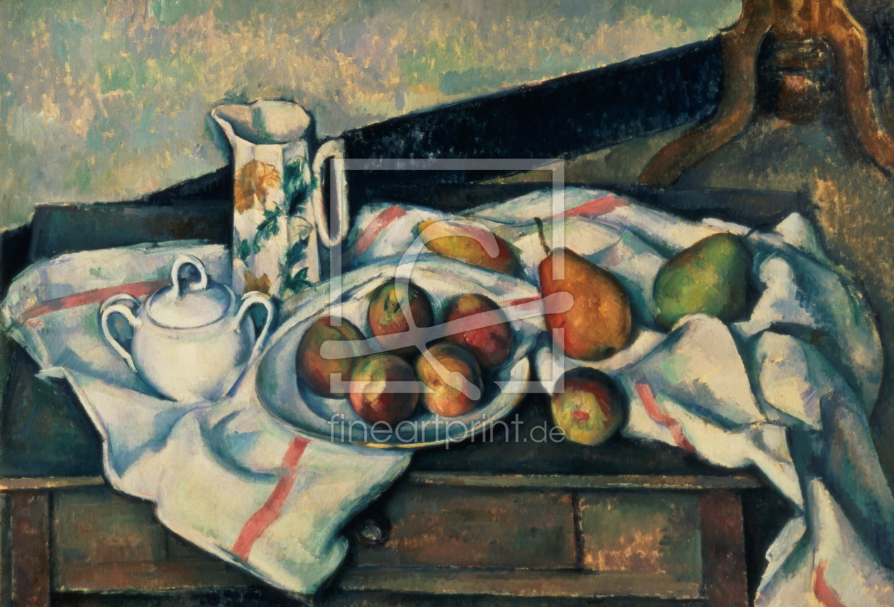 Bild-Nr.: 31002191 Still Life of Peaches and Pears, 1888-90 erstellt von Cezanne, Paul