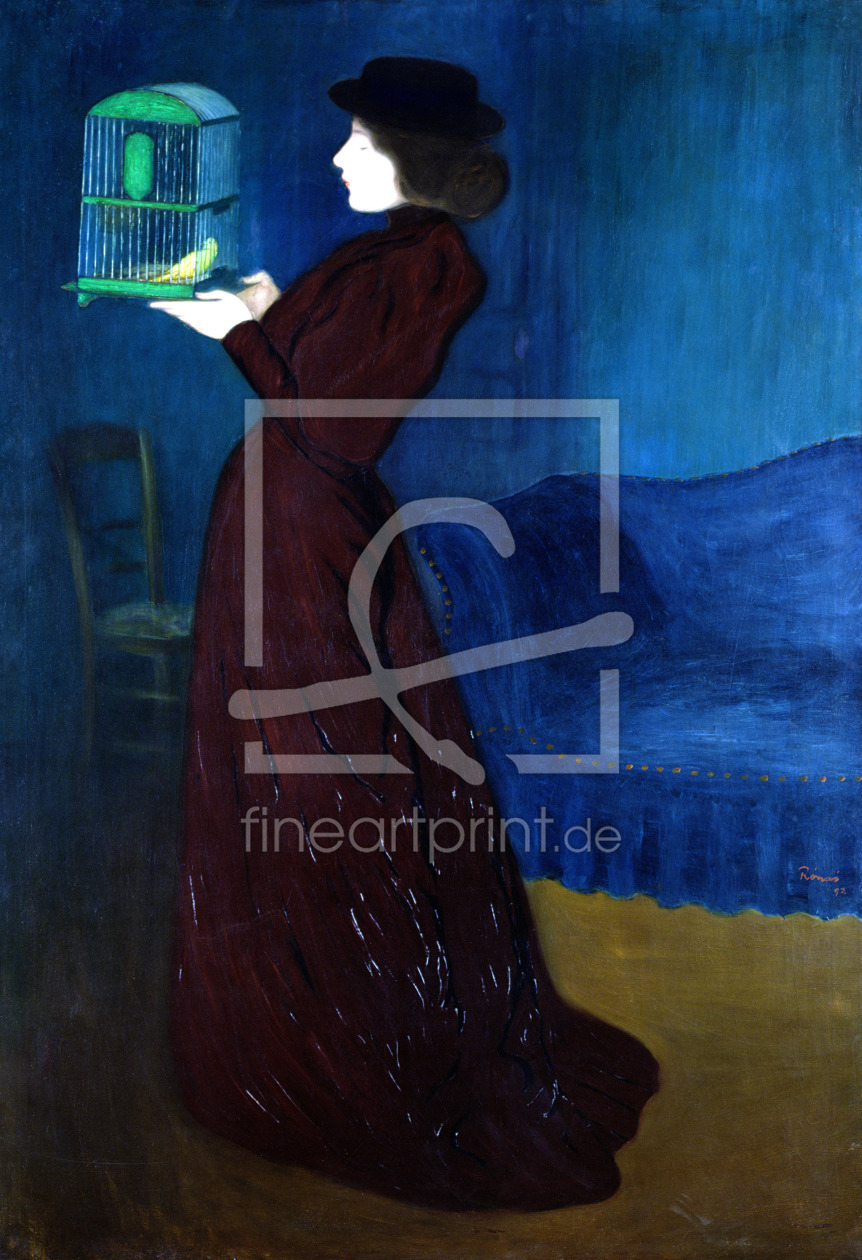 Bild-Nr.: 31002219 Woman with a Bird Cage erstellt von Rippl-Ronai, Jozsef