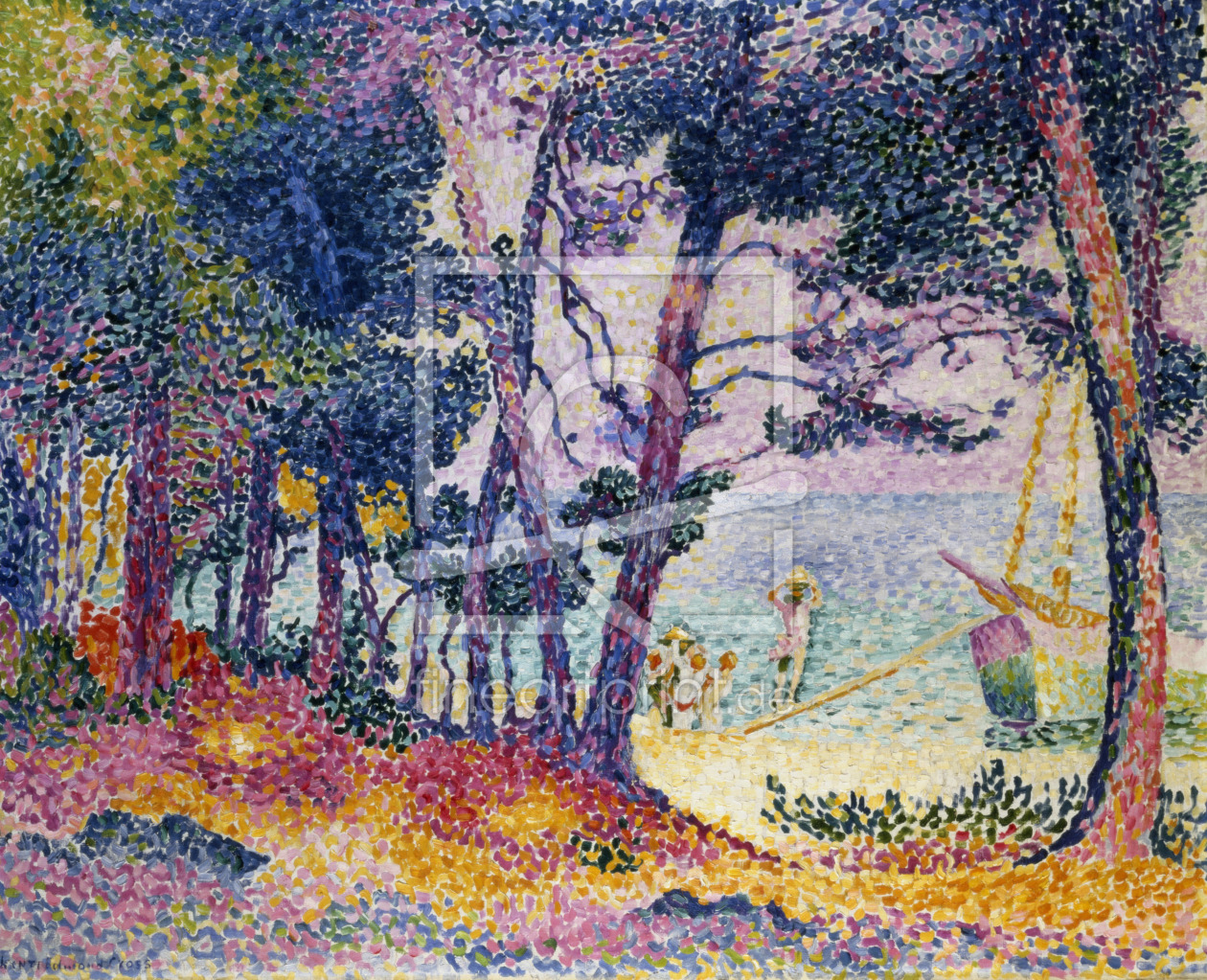 Bild-Nr.: 31002220 A Pine Grove, 1906 erstellt von Cross, Henri-Edmond
