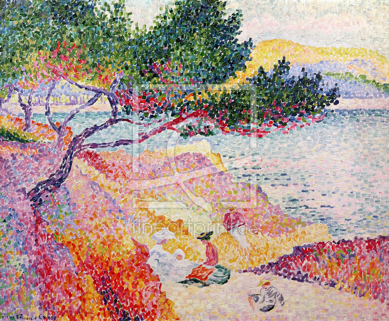 Bild-Nr.: 31002223 La Plage de Saint-Clair, 1906-07 erstellt von Cross, Henri-Edmond