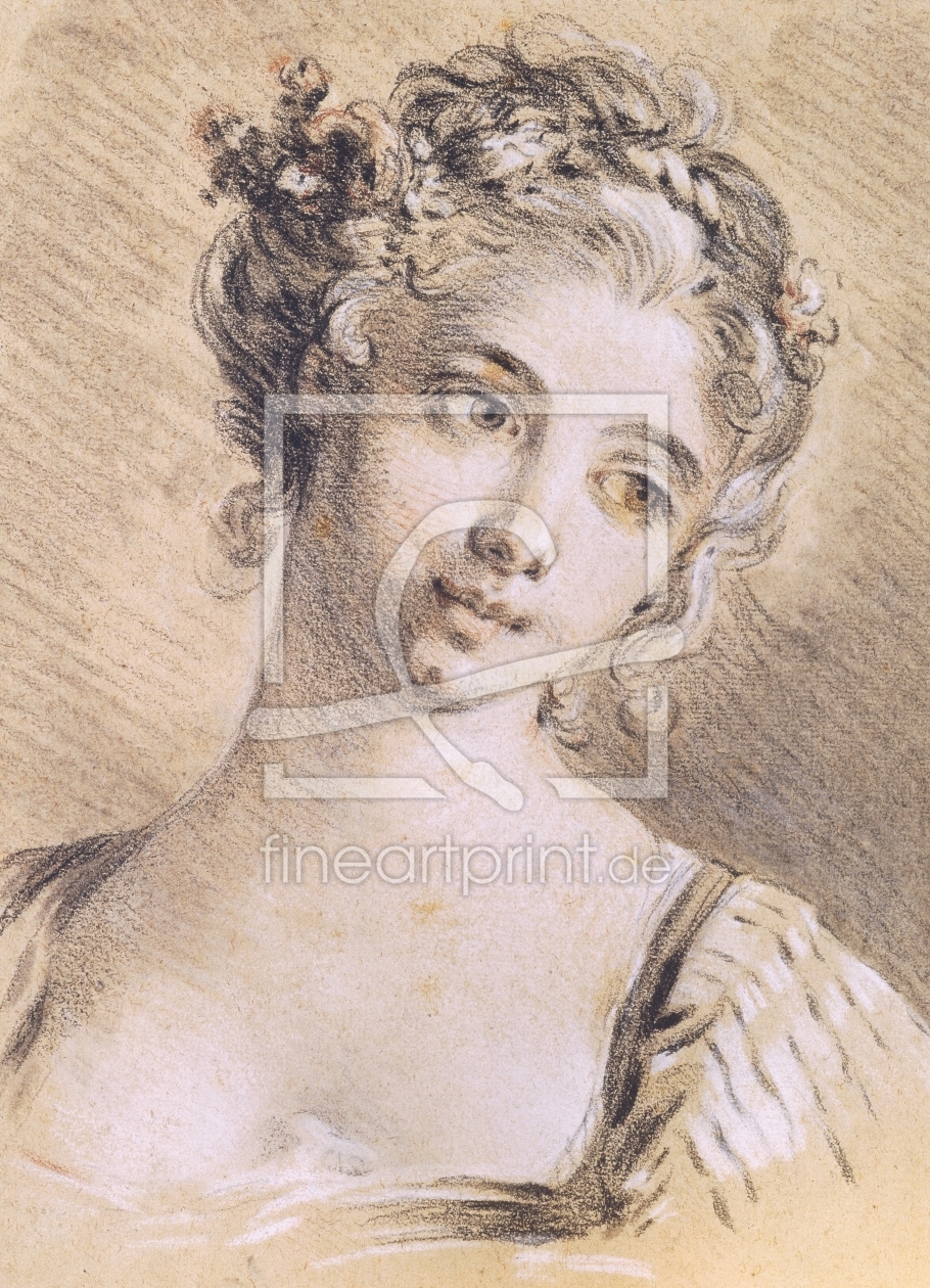 Bild-Nr.: 31002268 Head of a Young Girl erstellt von Boucher, Francois