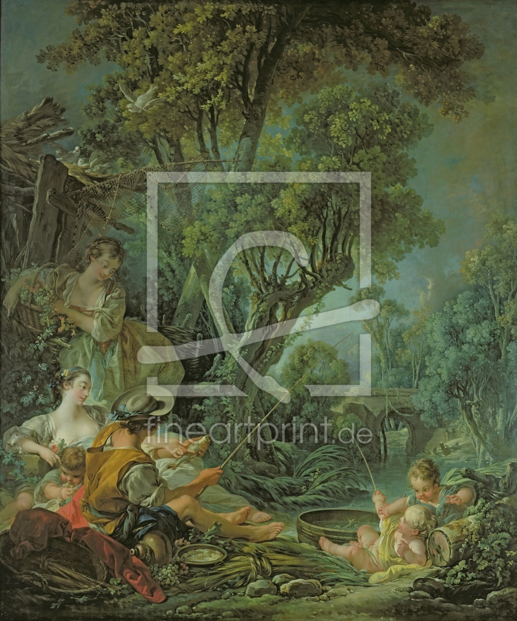 Bild-Nr.: 31002275 The Angler, 1759 erstellt von Boucher, Francois