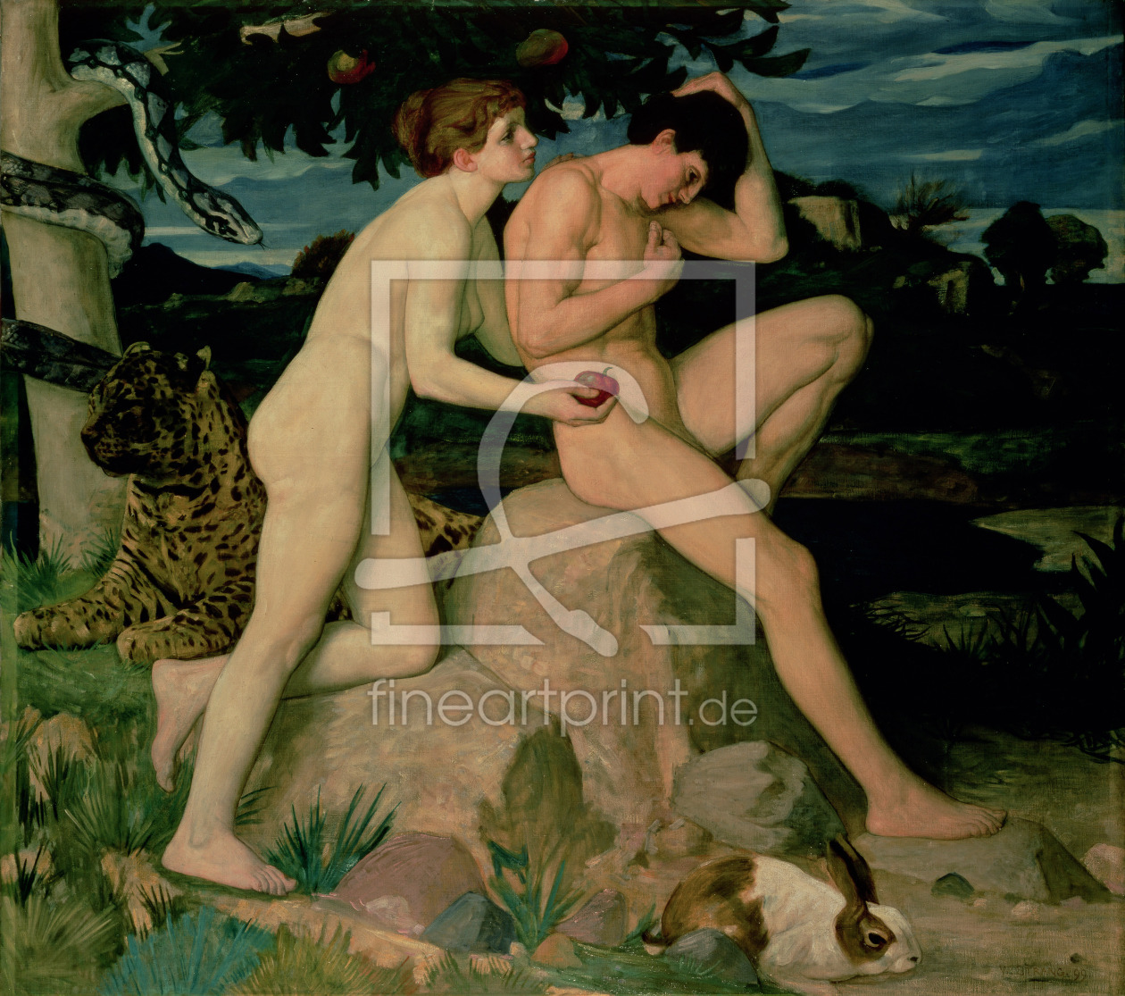 Bild-Nr.: 31002304 Adam and Eve erstellt von Strang, William