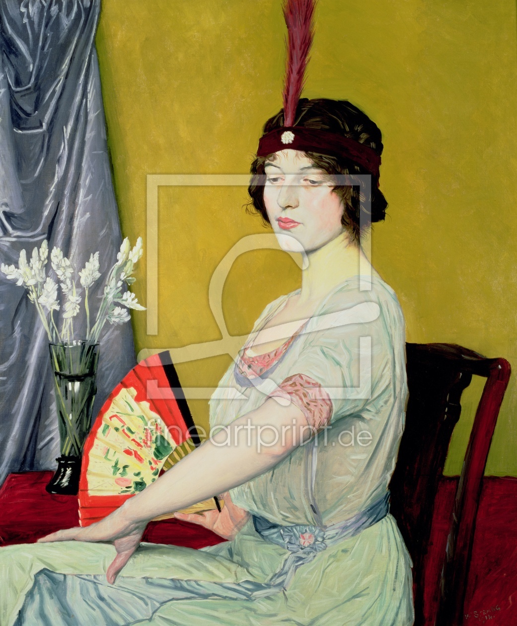 Bild-Nr.: 31002306 The Japanese Fan, 1914 erstellt von Strang, William