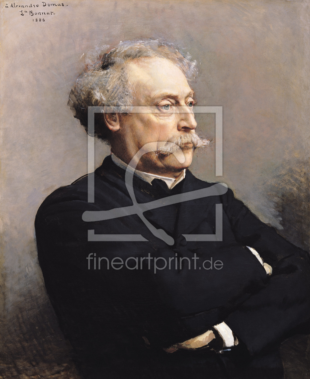 Bild-Nr.: 31002307 Alexandre Dumas Fils 1886 erstellt von Bonnat, Leon Joseph Florentin