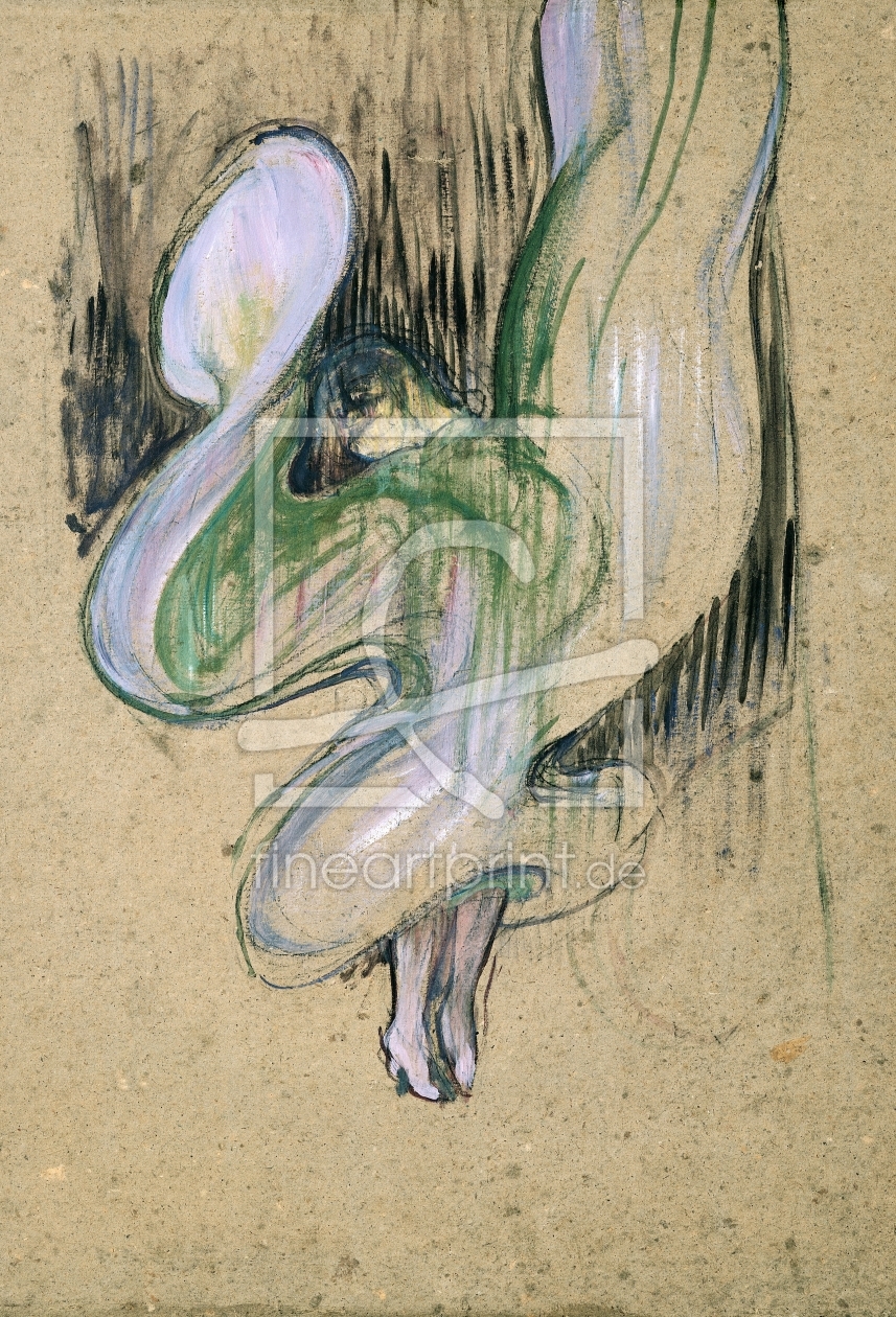 Bild-Nr.: 31002310 Study for Loie Fuller at the Folies-Bergere, 1893 erstellt von Toulouse-Lautrec, Henri de