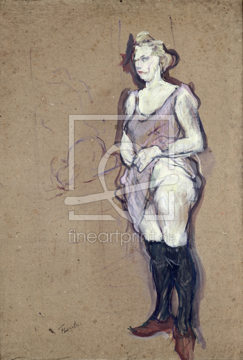 Bild-Nr.: 31002337 The Medical Inspection: Blonde Prostitute, 1894 erstellt von Toulouse-Lautrec, Henri de