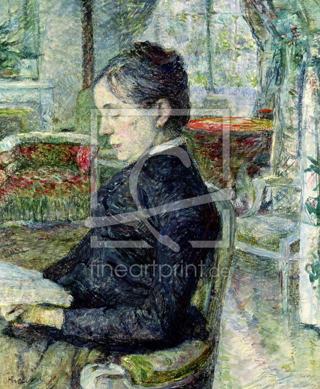 Bild-Nr.: 31002343 Adele Tapie de Celeyran Countess of Toulouse-Lautrec-Monfa in the Salon of Chate erstellt von Toulouse-Lautrec, Henri de