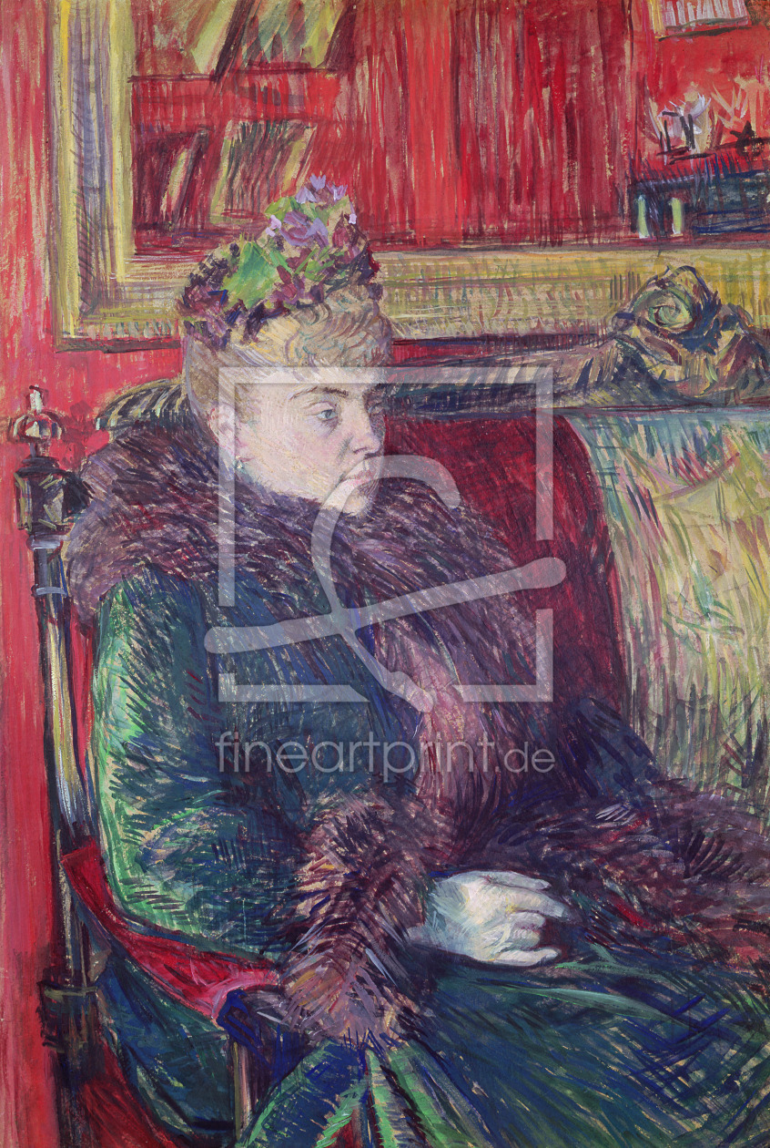 Bild-Nr.: 31002346 Madame de Gortzikoff, 1893 erstellt von Toulouse-Lautrec, Henri de