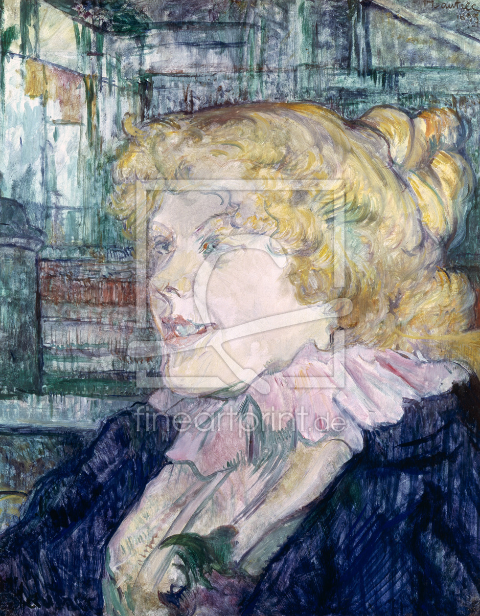 Bild-Nr.: 31002349 The English Girl from 'The Star' at Le Havre, 1899 erstellt von Toulouse-Lautrec, Henri de