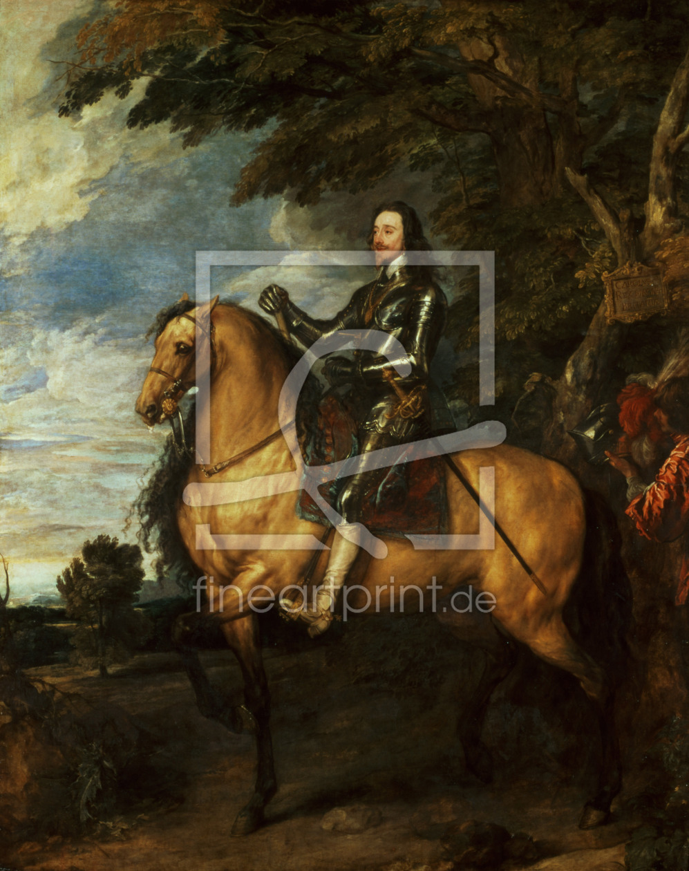 Bild-Nr.: 31002357 Equestrian Portrait of Charles I c.1637-38 erstellt von Dyck, Sir Anthony van