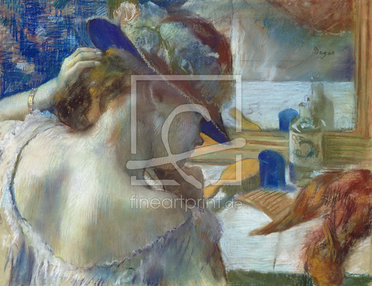 Bild-Nr.: 31002375 In Front of the Mirror, 1889 erstellt von Degas, Edgar