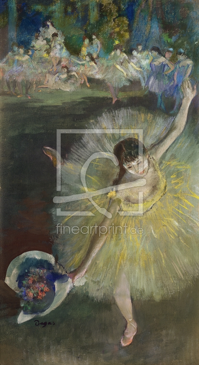 Bild-Nr.: 31002395 End of an Arabesque, 1877 erstellt von Degas, Edgar