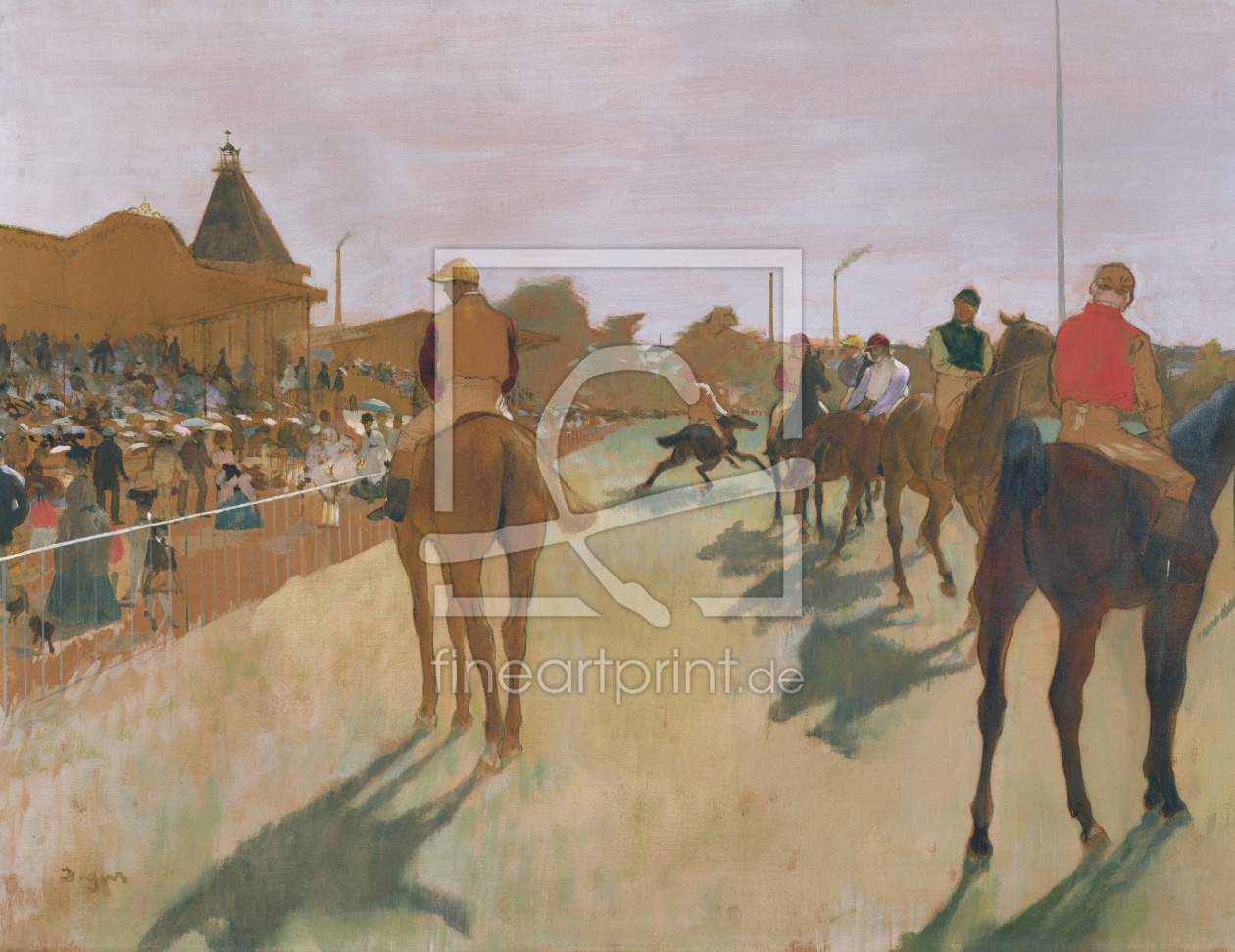 Bild-Nr.: 31002400 The Parade, or Race Horses in front of the Stands, c.1866-68 erstellt von Degas, Edgar