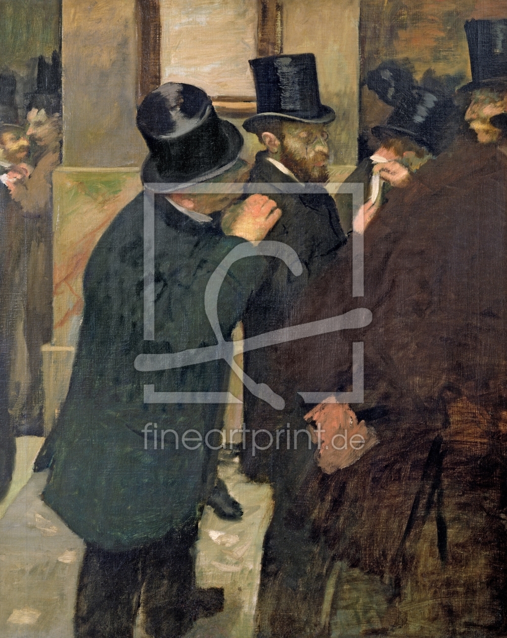 Bild-Nr.: 31002402 At the Stock Exchange, c.1878-79 Bild-Nr.: 31002402 At the Stock Exchange, c.1878-79 erstellt von Degas, Edgar