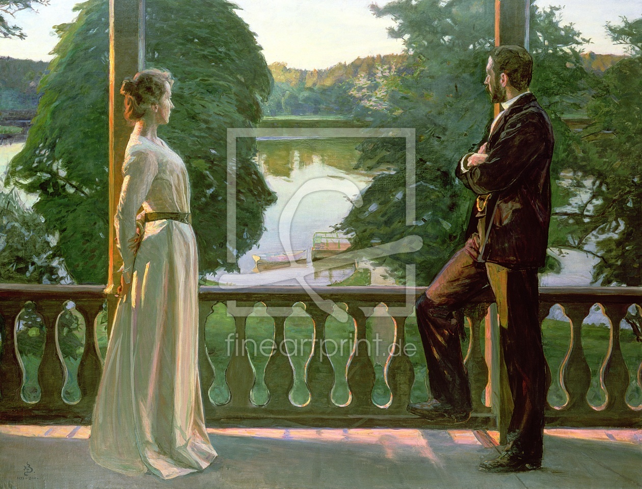 Bild-Nr.: 31002407 Nordic Summer Evening, 1899-1900 erstellt von Bergh, Sven Richard