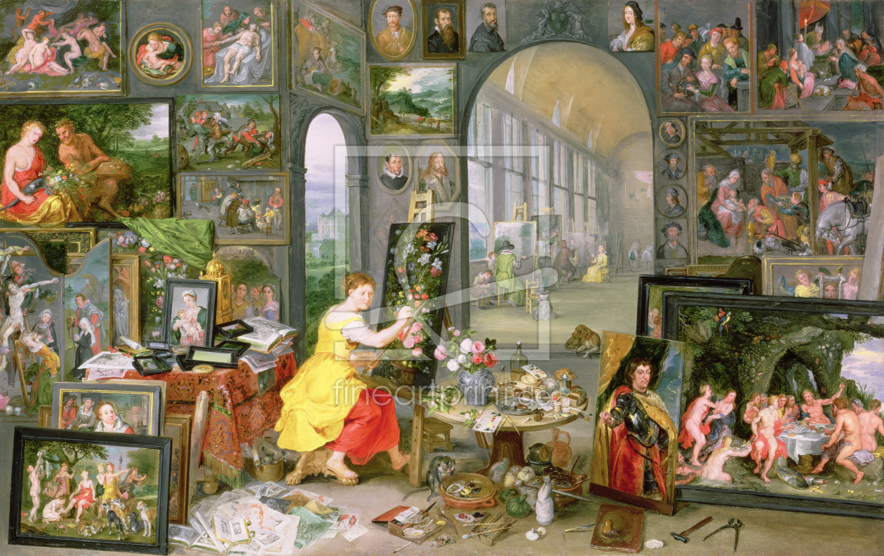 Bild-Nr.: 31002420 Allegory of Painting erstellt von Brueghel, Jan the Younger